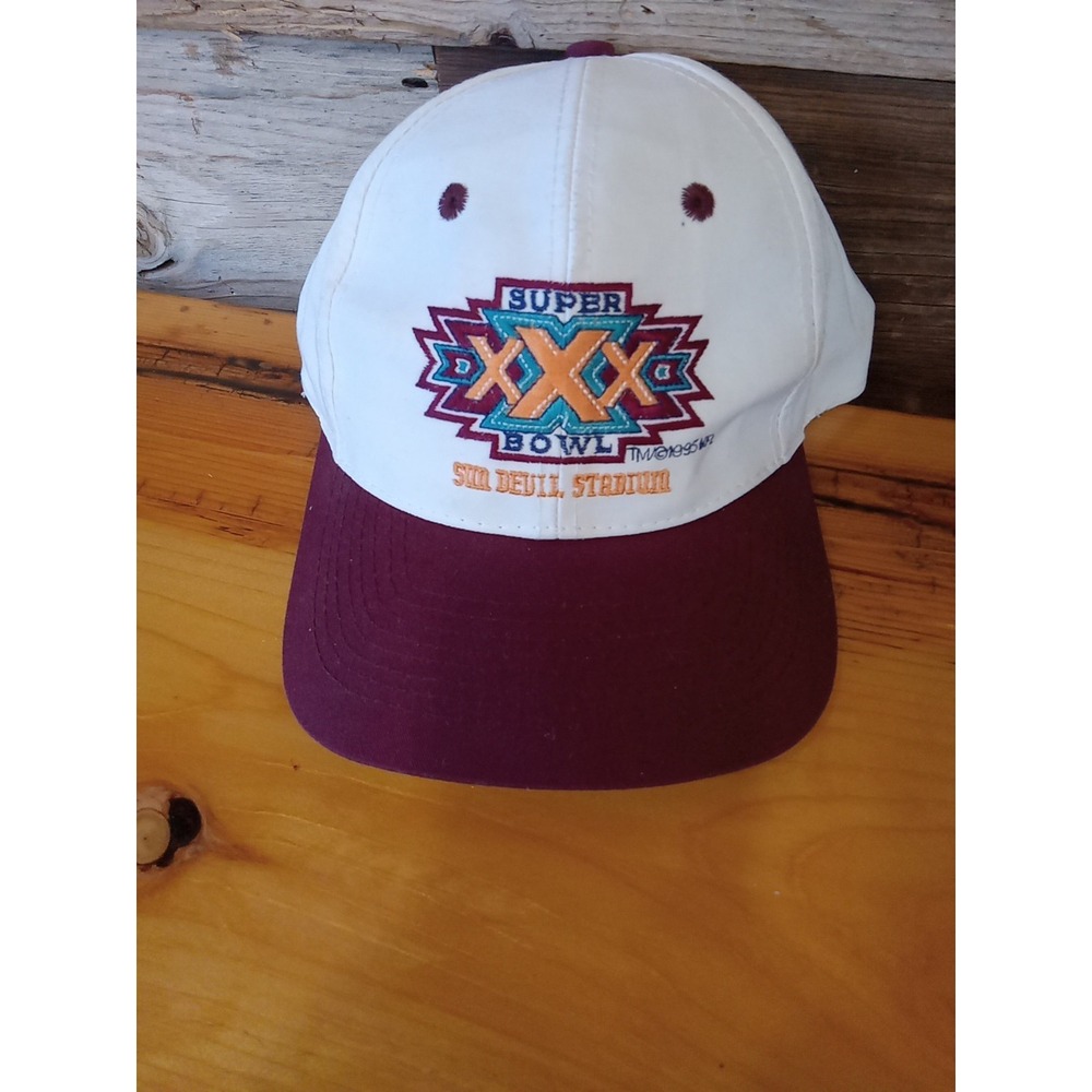 Vintage 1996 Super Bowl XXX Hat Cap NFL Logo  -Vintage Cowboys SB Win - Picture 6 of 6